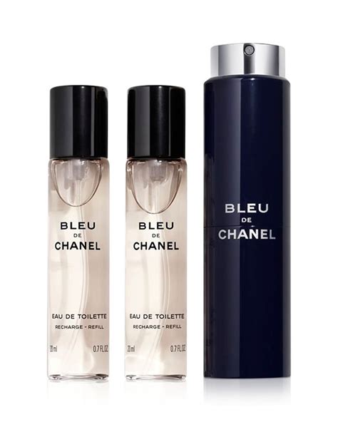 bleu de chanel edt refill|bleu De Chanel refill set.